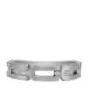 Anillo con cadena Heritage D-Link de acero inoxidable
