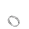 Anillo con cadena Heritage D-Link de acero inoxidable