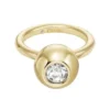 Anillo con centro de latón dorado Bright Baubles Anillo con centro de latón dorado Bright Baubles