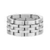 Anillo con eslabones de reloj Arden de acero inoxidable