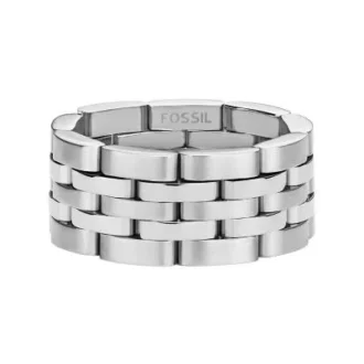 Anillo con eslabones de reloj Arden de acero inoxidable