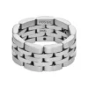 Anillo con eslabones de reloj Arden de acero inoxidable