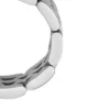 Anillo con eslabones de reloj Arden de acero inoxidable
