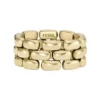 Anillo con eslabones de reloj Arden en acero inoxidable dorado