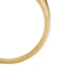 Anillo con sello Sutton Shaky Glitz de acero inoxidable dorado con luna y estrella
