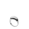 Anillo de banda de acero inoxidable de la colección Ellis Domed