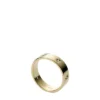 Anillo de banda de acero inoxidable dorado Sadie Shine Bright