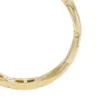 Anillo Heritage D-Link de acero inoxidable en tono dorado