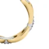 Anillo Heritage D-Link Glitz de acero inoxidable en dos tonos Anillo Heritage D-Link Glitz de acero inoxidable en dos tonos