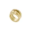 Anillo prestack con corazones Sadie All My Love de acero inoxidable dorado Anillo prestack con corazones Sadie All My Love de acero inoxidable dorado