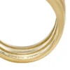 Anillo prestack con corazones Sadie All My Love de acero inoxidable dorado Anillo prestack con corazones Sadie All My Love de acero inoxidable dorado