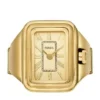 Anillo reloj Raquel Dos agujas Acero inoxidable dorado