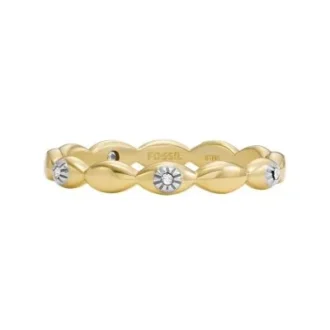 Anillo Sutton Evil Eye de acero inoxidable dorado Anillo Sutton Evil Eye de acero inoxidable dorado