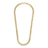 Arden Watch Links Collar de cadena de acero inoxidable dorado