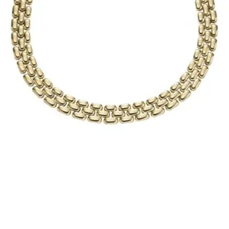 Arden Watch Links Collar de cadena de acero inoxidable dorado