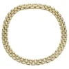 Arden Watch Links Collar de cadena de acero inoxidable dorado