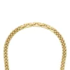 Arden Watch Links Collar de cadena de acero inoxidable dorado