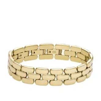 Arden Watch Links Pulsera de cadena de acero inoxidable dorado