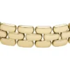 Arden Watch Links Pulsera de cadena de acero inoxidable dorado
