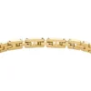 Arden Watch Links Pulsera de cadena de acero inoxidable dorado
