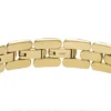 Arden Watch Links Pulsera de cadena de acero inoxidable dorado