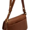 Bolso bandolera convertible de piel Lennox