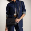 Bolso bandolera convertible de piel Lennox