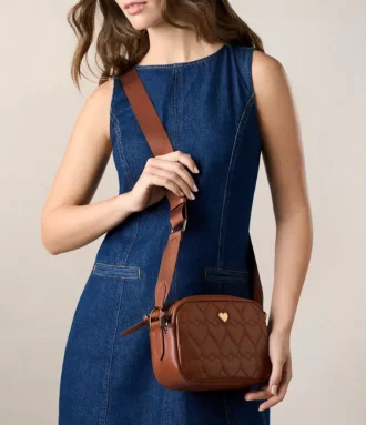 Bolso bandolera de cuero Danni