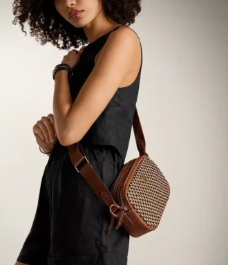 Bolso bandolera de cuero Danni