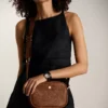 Bolso bandolera de cuero Danni
