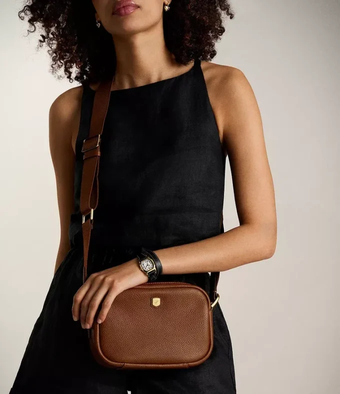 Bolso bandolera de cuero Danni