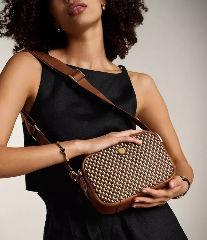 Bolso bandolera de cuero Danni