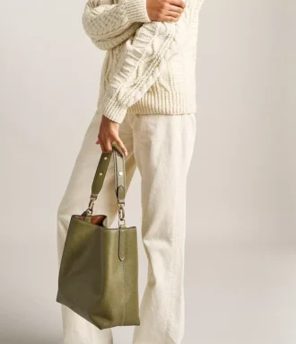 Bolso bandolera de cuero Jessie