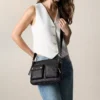 Bolso bandolera de cuero Maysen Bolso bandolera de cuero Maysen