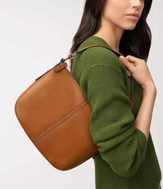 Bolso bandolera de piel Jolie