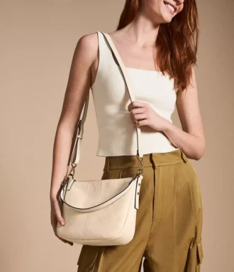 Bolso bandolera de piel Jolie
