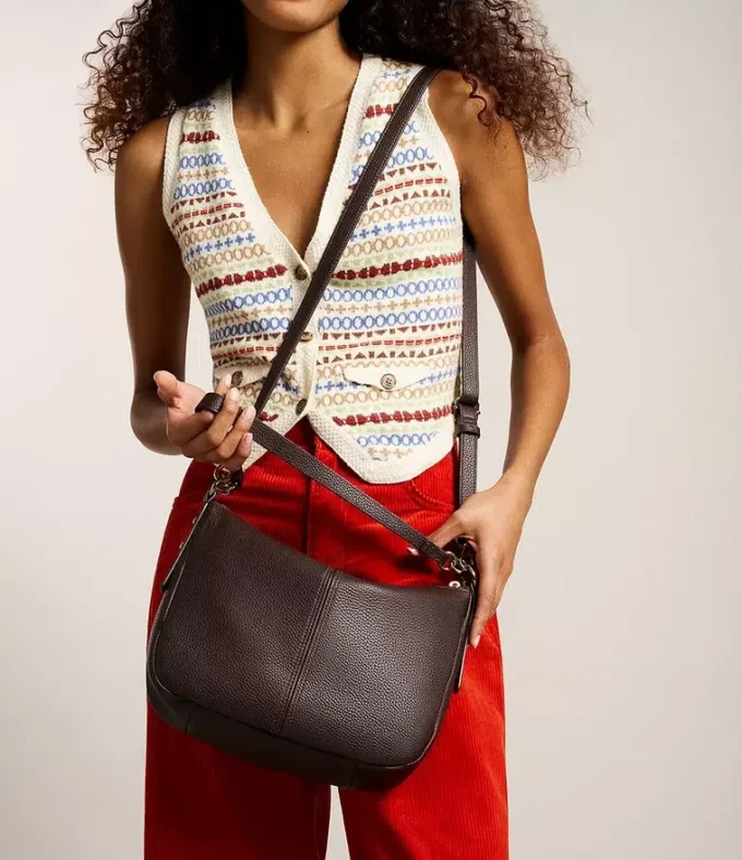 Bolso bandolera de piel Jolie Bolso bandolera de piel Jolie