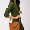 Bolso bandolera de piel Jolie Bolso bandolera de piel Jolie