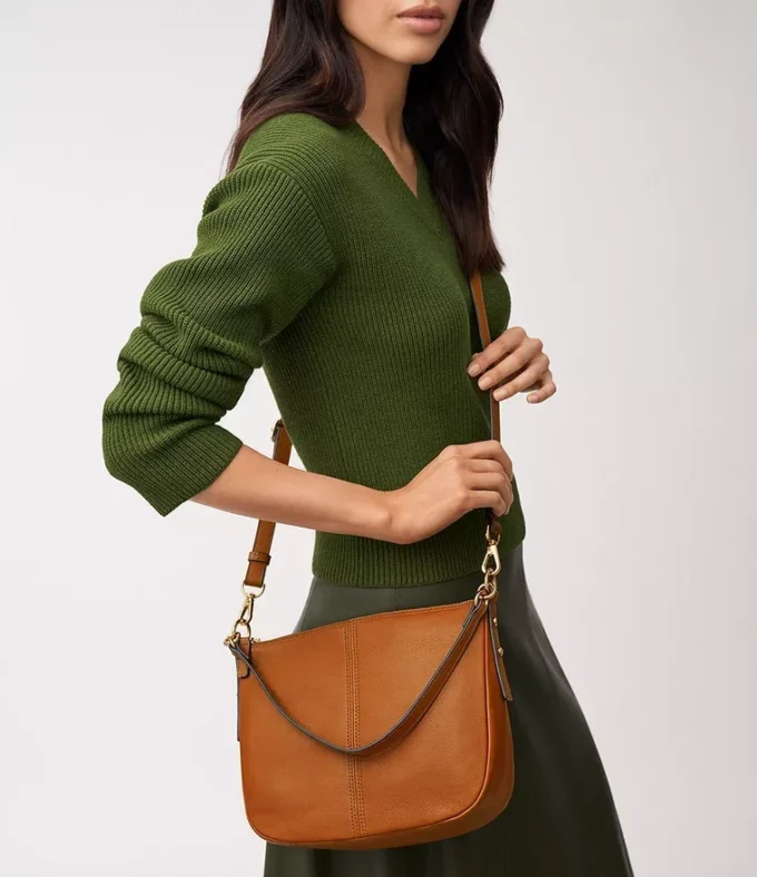 Bolso bandolera de piel Jolie Bolso bandolera de piel Jolie