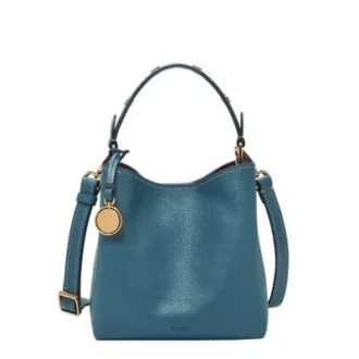 Bolso bandolera pequeño de cuero Jessie