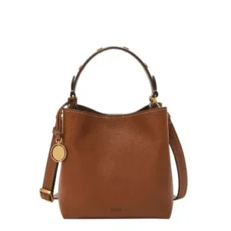 Bolso bandolera pequeño de cuero Jessie