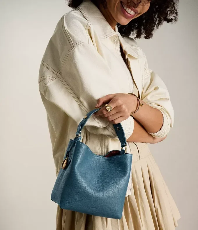 Bolso bandolera pequeño de cuero Jessie Bolso bandolera pequeño de cuero Jessie