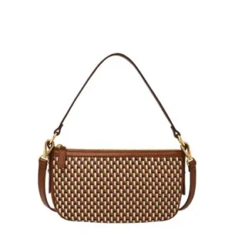 Bolso bandolera pequeño de piel Jolie