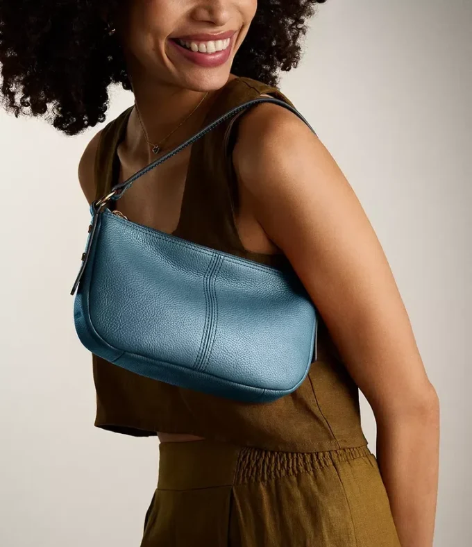 Bolso bandolera pequeño de piel Jolie Bolso bandolera pequeño de piel Jolie
