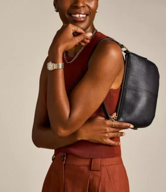 Bolso bandolera pequeño Jolie de piel