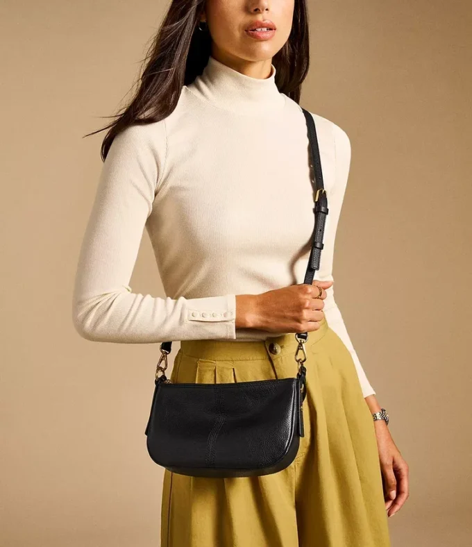 Bolso bandolera pequeño Jolie de piel Bolso bandolera pequeño Jolie de piel