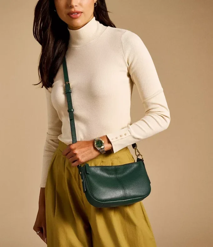 Bolso bandolera pequeño Jolie de piel Bolso bandolera pequeño Jolie de piel