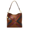 Bolso bandolera tipo cubo Jessie Patchwork