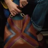 Bolso bandolera tipo cubo Jessie Patchwork