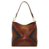 Bolso bandolera tipo cubo Jessie Patchwork